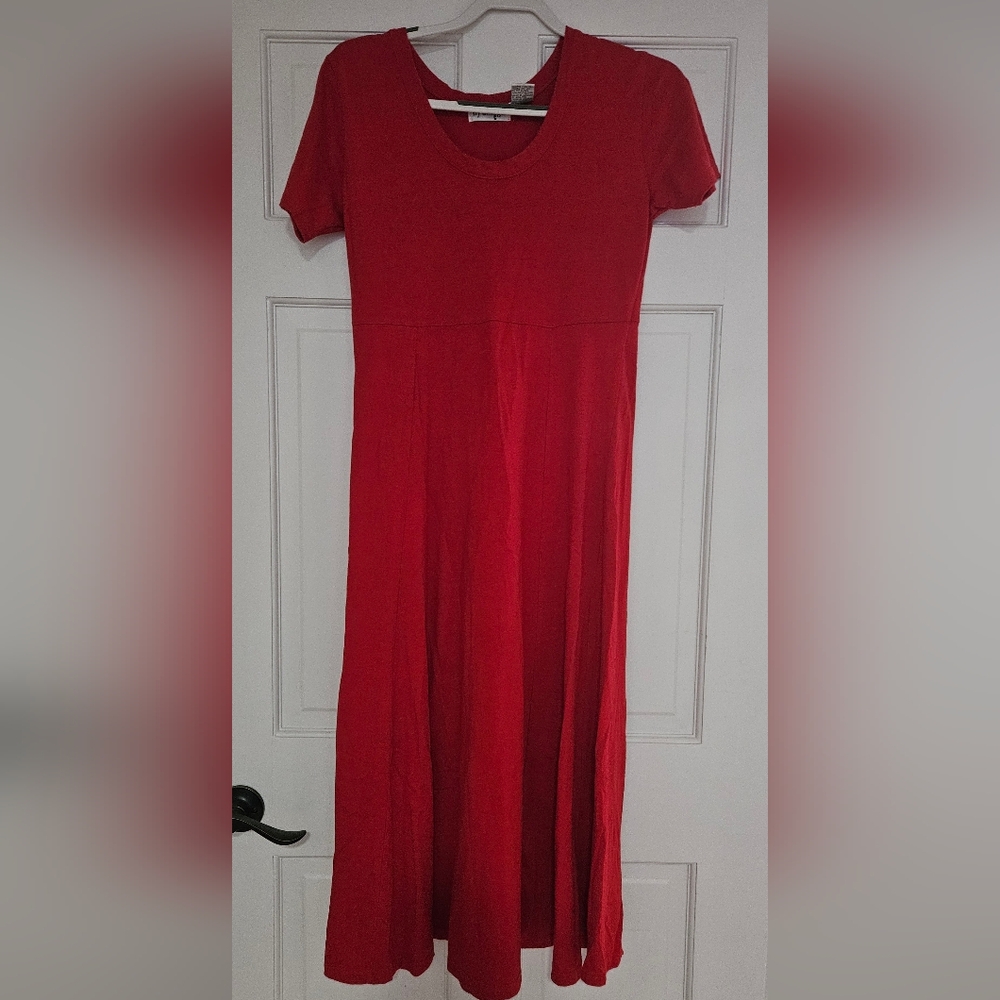 Chic Red Maxi Dress